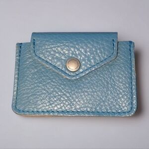 PLG Turquoise Lovebug Plus (Portland Leather Goods) Wallet / Card Case